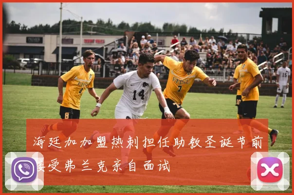 海廷加加盟热刺担任助教圣诞节前接受弗兰克亲自面试