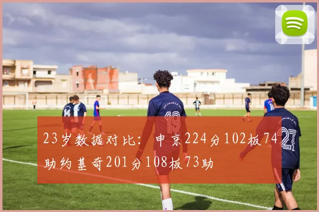 23岁数据对比：申京224分102板74助约基奇201分108板73助
